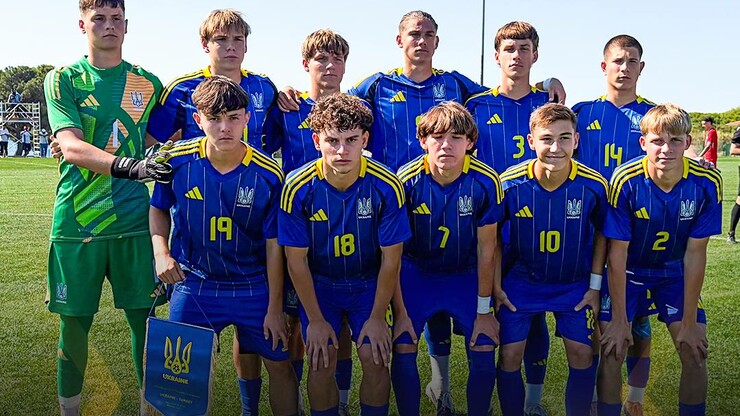 Украина U-17 уступила Турции U-17 на международном турнире в Хорватии
