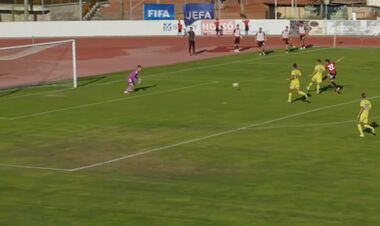 ВІДЕО. Збірна України мінімально поступається Албанії після першого тайму
