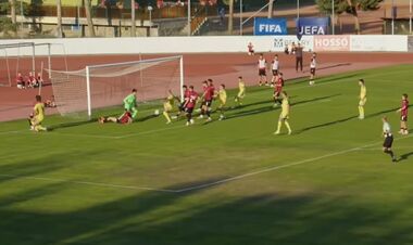 ВІДЕО. Дмитро Богданов вивів Україну U-21 у матчі з албанцями