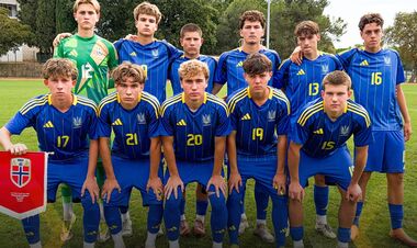 Україна U17 здолала Норвегію U17 й посіла 5-те місце на турнірі у Хорватії