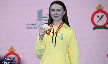 Украинка Максименко завоевала серебро этапа КМ по фехтованию в Касабланке