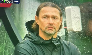ФОТО. Скоро у відставку? Обличчя та емоції Костюка після 3-го голу Полісся