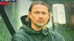 ФОТО. Скоро у відставку? Обличчя та емоції Костюка після 3-го голу Полісся