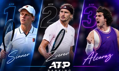 Рейтинг ATP. Трійка лідерів без змін, Джокович залишив топ-10