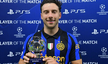 ФОТО. Назван лучший футболист матча Лиги чемпионов Интер – Шахтер