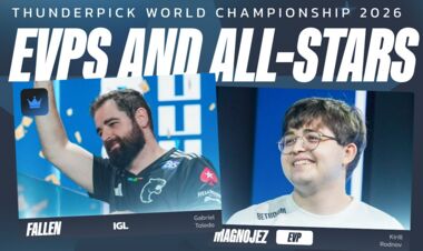 Стала известна символическая сборная Thunderpick World Championship 2026