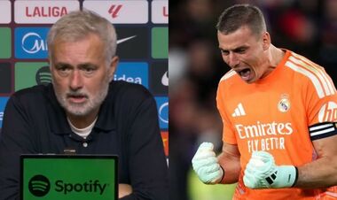 ВІДЕО. Що сказав Жозе Моурінью про Андрія Луніна після Ель Класіко?