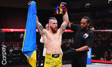ВИДЕО. Как украинец в UFC эффектно нокаутировал соперника и выиграл бой