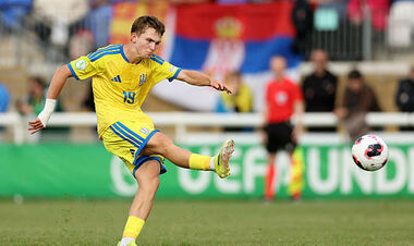 ВІДЕО. Віталій Глют оформив дубль та вивів Україну U-19 вперед