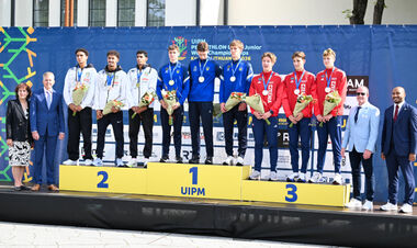 Украинские пятиборцы завоевали две медали на юниорском чемпионате мира