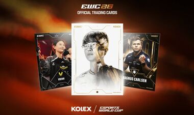 Esports World Cup из Kolex выпустит коллекционные карты киберспортсменов