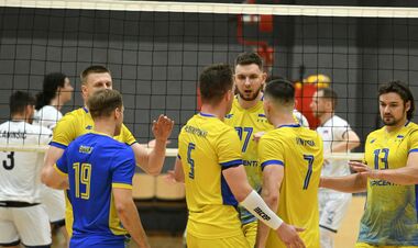 Сборная Украины по волейболу сыграет пять матчей перед чемпионатом Европы