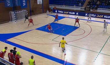 Атлетик Грац – Атлетик Днепр – 1:3. Лига чемпионов по футзалу. Видео голов