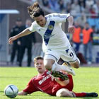 Забив гол, Клебер оказался в нокдауне...