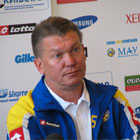 Главный тренер сборной Украины Олег Блохин: "Теперь Россия будет болеть за нас!"