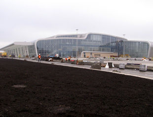 Львовский аэровокзал готов на 82% + ФОТО