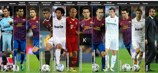 Названа Команда года-2011 от УЕФА