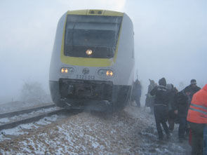 Сборная Украины попала в железнодорожную аварию + ФОТО
