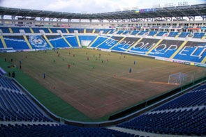 Черноморец провел тренировку на новом стадионе + ФОТО