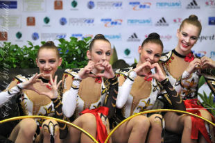 Украинские гимнастки взяли бронзу