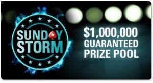 В юбилейном Sunday Storm – призовой фонд $ 1 000 000