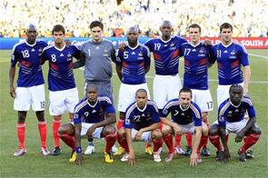 Предварительная заявка сборной Франции на Евро-2012