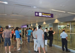 Бориспольский терминал D принял первых пассажиров