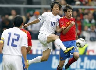 Испания - Южная Корея - 4:1