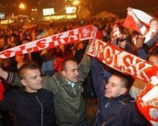 Польские фанаты устроили побоище
