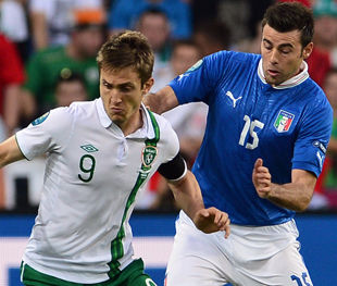 Италия - Ирландия - 2:0