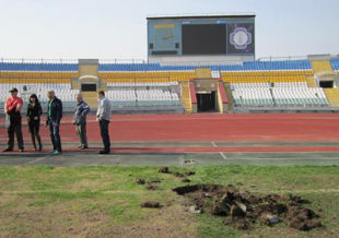 Началась реконструкция луганского стадиона Авангард