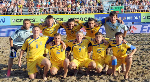 Сборная Украины по пляжному футболу начинает сезон в Турции