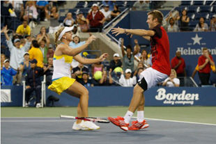 Мелани Удэн и Джек Сок - чемпионы US Open-2011 в миксте