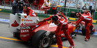 Темп Ferrari был не показательным