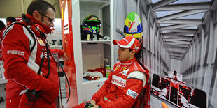 Ferrari: Алонсо финишировал на «хвосте» у Петрова