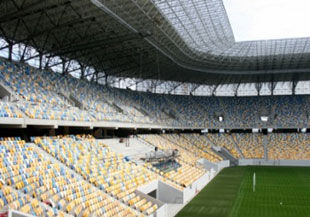 Стадион Львова готов на 86% + ФОТО