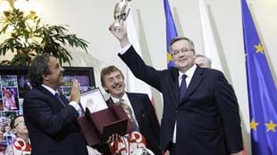 Мишель Платини поблагодарил Польшу за проведение Евро-2012