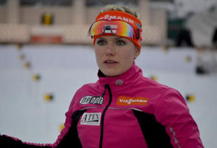Соукалова выигрывает спринт в Ханты-Мансийске