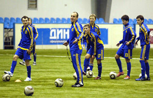 Сборная Украины U-19 готовится к матчу с Германией