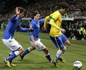 Италия вырвала ничью в матче с Бразилией + ВИДЕО