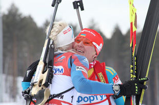 Вита Семеренко выиграла серебро в мегамасс-старте в Тюмени