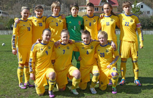 Молодежная женская сборная Украины отправилась в Шотландию