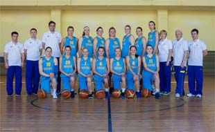 Женская сборная Украины по баскетболу начала подготовку к ЧЕ