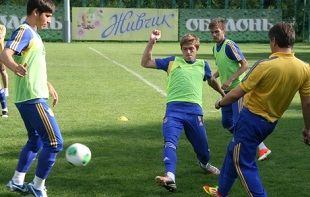 Украинская «молодежка»: подготовка с хорошим настроением