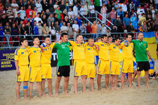 Поддержи Украину на Чемпионате Европы по пляжному футболу