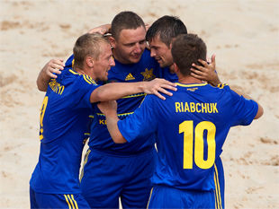 Пляжный футбол. Англия – Украина – 2:8