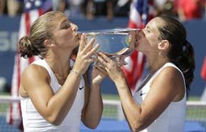 Эррани и Винчи выигрывают парный турнир US Open-2012