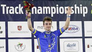 Украинец завовевал серебро на чемпионате Европы по велотреку