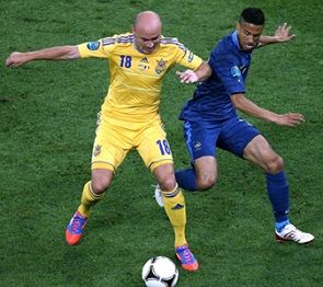 УЕФА: Назаренко - ключевой игрок сборной Украины на Евро