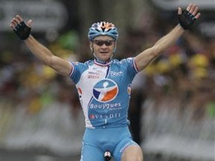 Томас Веклер победил на 16-м этапе Тур де Франс +ВИДЕО